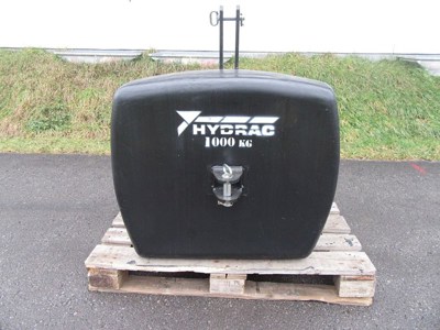 Hydrac Front und Heck Gewicht 1000kg
