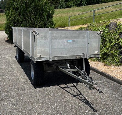 Brückenwagen Zweiachs-Anhänger Marolf 6 Tonnen Gesamtgewicht 30 km/h