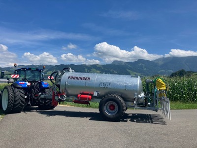 Druckfass, Güllefass, Vakuumfass Pühringer 6'000lt