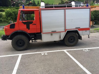 Unimog TLF Feuerwehrfahrzeug