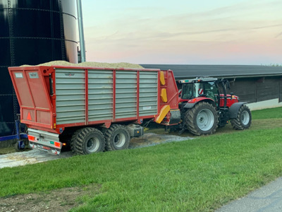 Demofahrzeug Marolf Häckselwagen/Dosierwagen