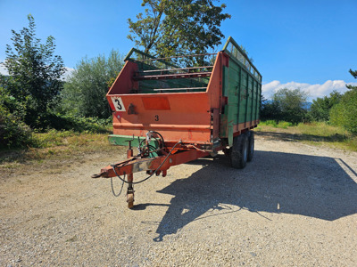 Scalvenzi Tandem Häckselwagen/Silierwagen/Dosierwagen