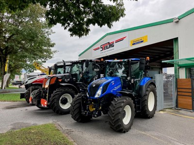 New Holland T 5.140 AC, Mietrückläufer