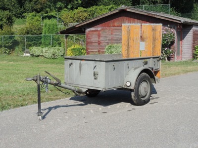 Karr. Langenthal AG, Anhänger Auto Militär