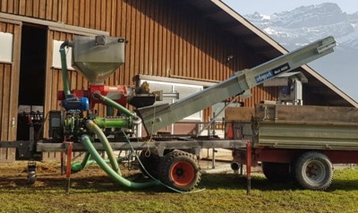 Mobiler Güllenseparator