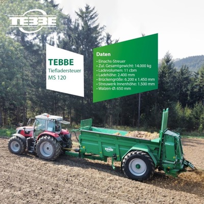 TEBBE Tieflader MS mit 40km/h