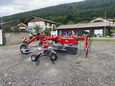 Andaineur double Massey-Ferguson