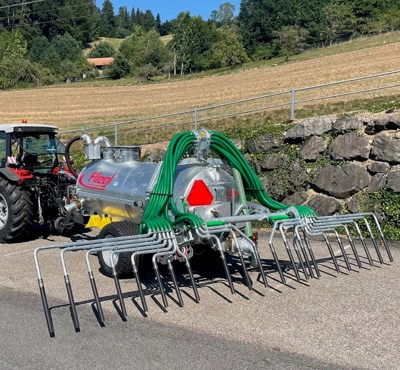 Jauchefass Fliegl 3`000 Liter oder 4`000 Liter mit Schleppschlauch-Verteiler