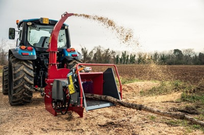 Brugger PX170 Häcksler, Holzhäcksler, Zapfwellenantrieb