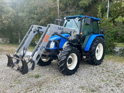 New Holland TL 80 A mit Frontlader MX T8