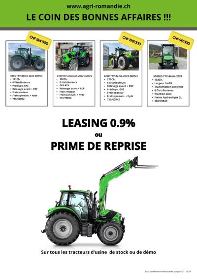 Gamme de tracteurs Deutz-Fahr