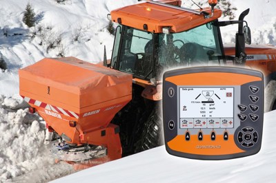 RAUCH Winterstreuer  / Distributeur d'hiver / AXEO 18.1 OMP-Q