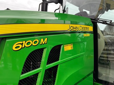 John Deere 6100 M Stufenlos  Abverkauf Demotraktor