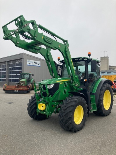 Tracteur John Deere 6130R + chargeur frontal 623R