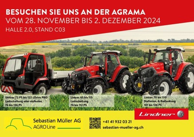 Besuchen Sie uns an der AGRAMA in Bern