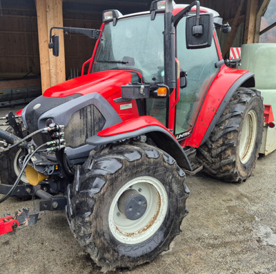 Lindner Lintrac 90, Mähtraktor mit Doppelrad