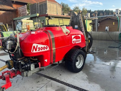 Gebläsespritze Wanner 2000l N36GA