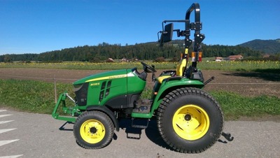 John Deere, 3038E, 2019