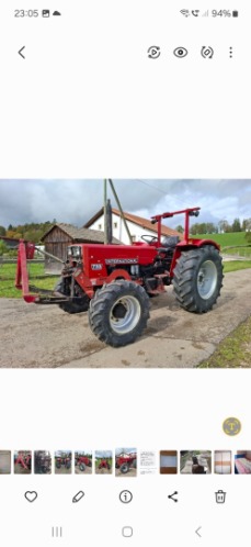 Tracteur IH733