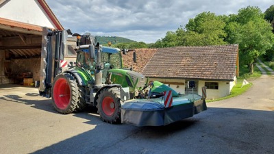 Trommelmähwerks Kombination Fendt Cutter 310 mit Cutter 3340