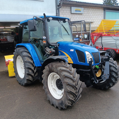 New Holland TL90A mit FH/FZ und Frontlader