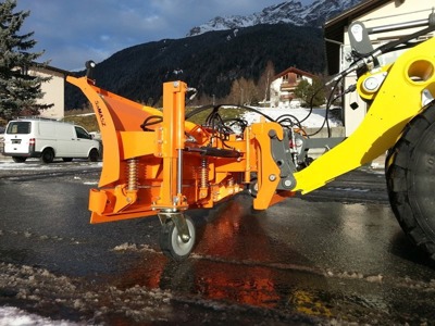 Schneepflug SaMASZ PSV 271 für Pneulader