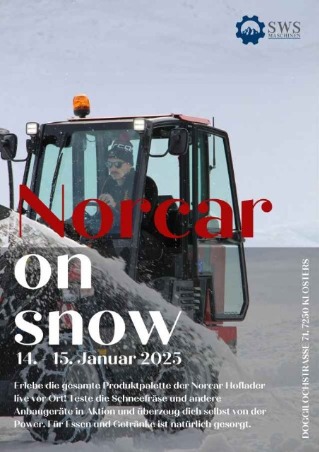 Norcar a7750 - zu sehen an der Winterdemo