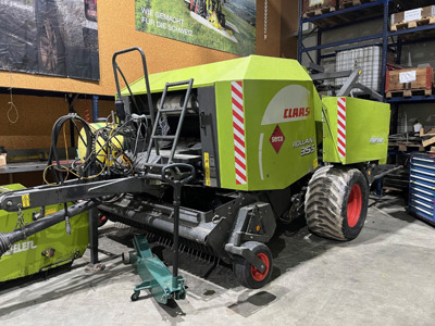 Rundballen - Kombipresse Claas Rollant 355 Uniwrap