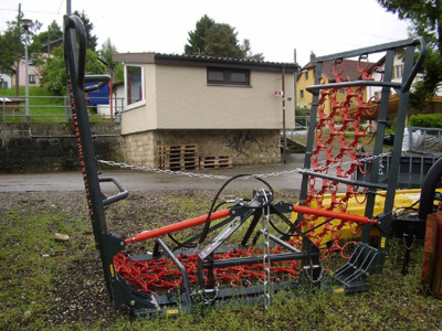 Herse à prairie hydraulique 6 mètres