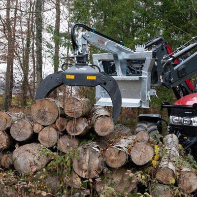 Fliegl Rückezange / Grappin "RZ 185 Combi Plus"