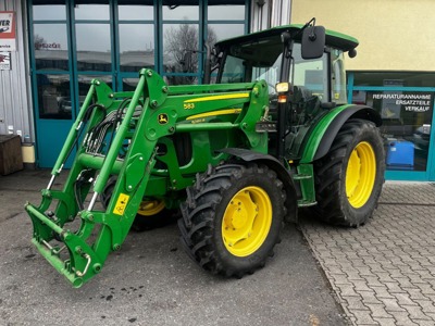 John Deere 5080 R mit Frontlader 583 mit 4000 h