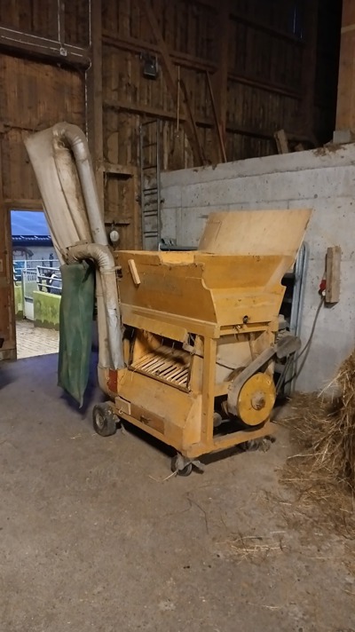 Heurüstmaschine Lanker mit Förderrechen