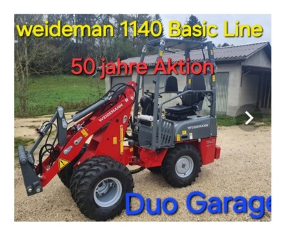 Weidemann 1140 Basic line