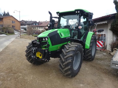 Traktor Deutz 5115 GS mit Fronthydraulik +Zapwelle