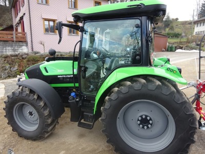 Traktor Deutz 5115 GS mit Fronthydraulik +Zapwelle