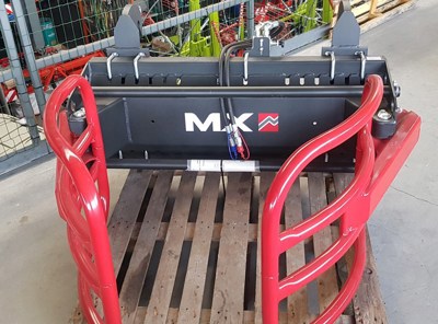 MX  Ballenzange Rundballengreifer Teleskoplader