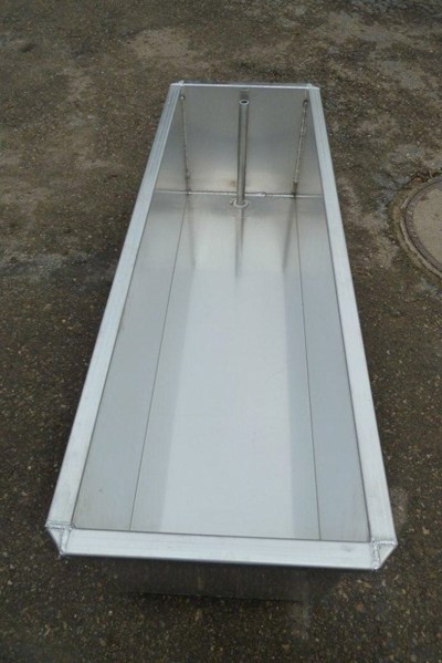 Aluminium Trog 3 Meter für ca. 530 Liter