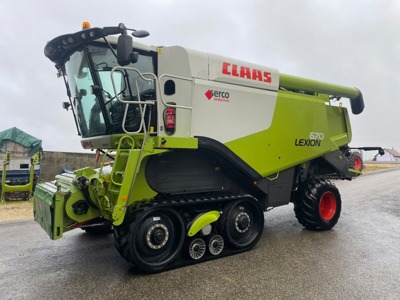 Moissonneuse-batteuse CLAAS LEXION 670 TT