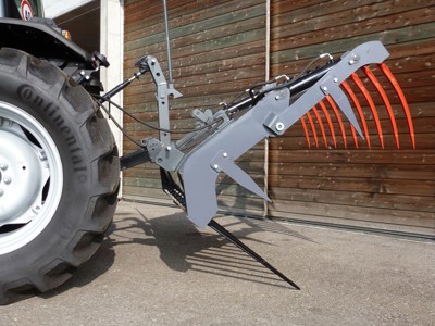 RAZOPARTS, Traktor-3-Punkt Kipp-Kroko-Schaufel 200 cm