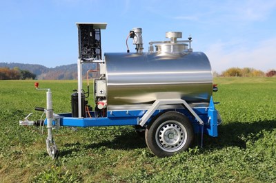 Milchtank fahrbar 500 Liter
