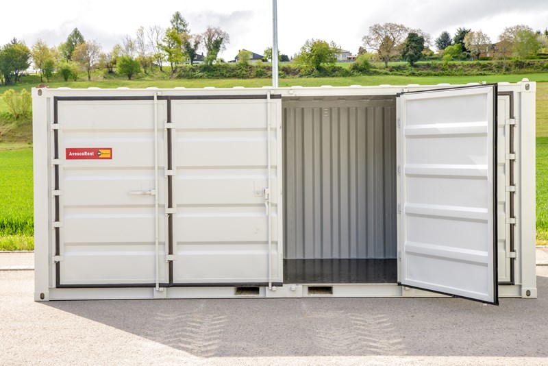 Lagercontainer / Container Stockage 20’’ OpenSide