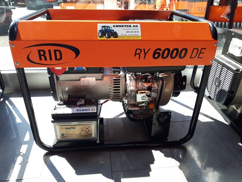 Generator Tragbarer Diesel Stromerzeuger RY 6000 DE Neu