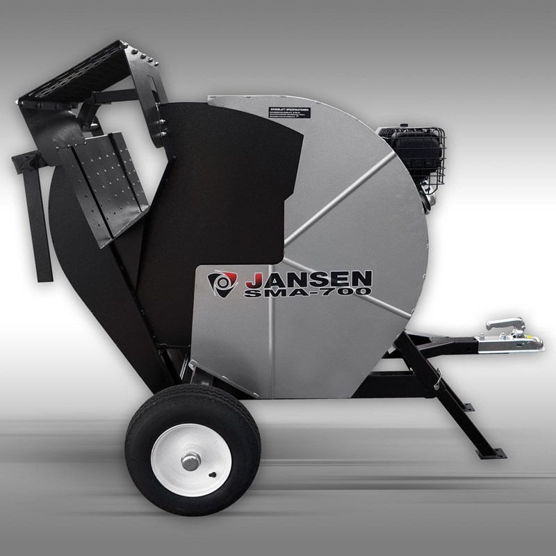 Brennholzfräse Jansen SMA-700, mit 700mm Blatt und Benzinmotor