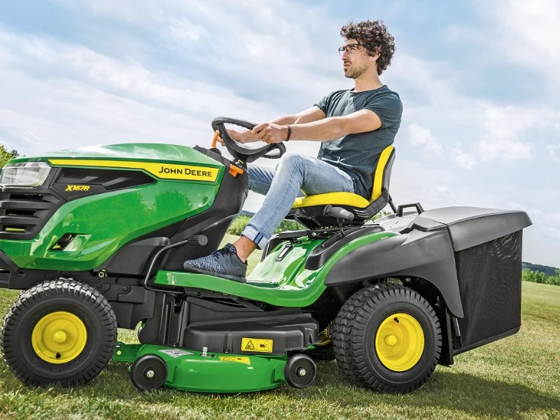 John Deere X167R Rasentraktor
