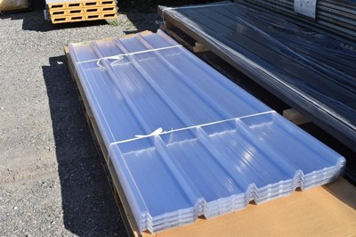 Lichtplatten für Dach in Polycarbonat