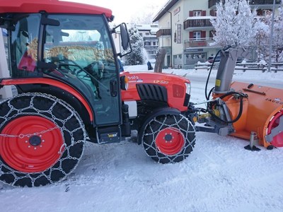 Schneefräse Kubota Traktor L 2622