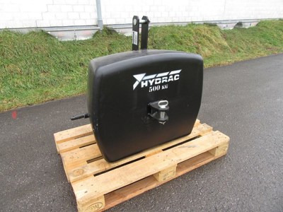 Hydrac Front und Heck Gewicht 500kg