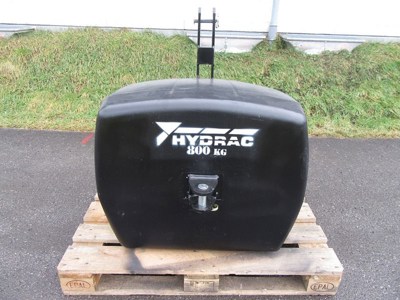 Hydrac Front und Heck Gewicht 800kg