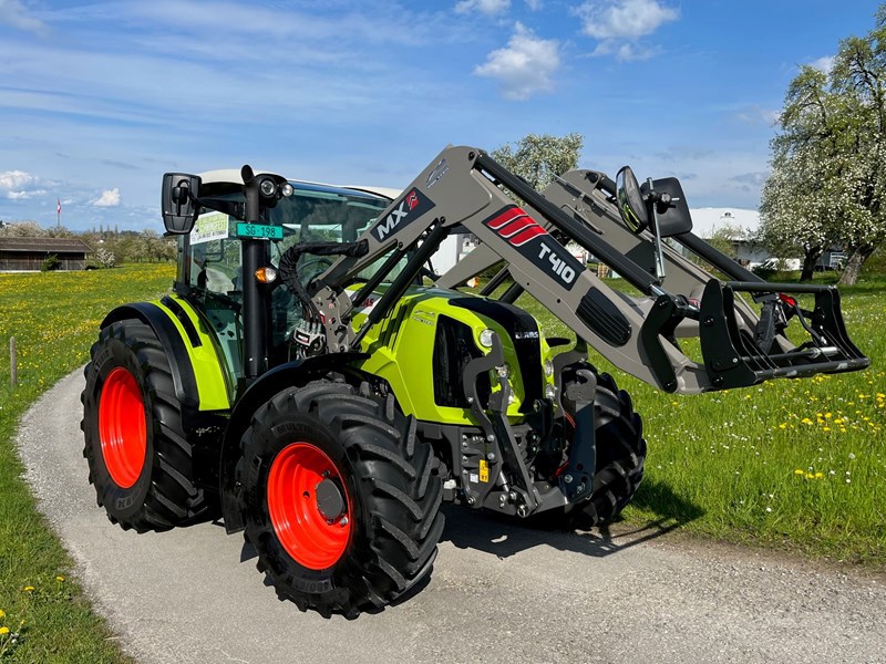 Traktor Claas Arion 420 CIS+ Panoramic & Frontlader MX T410 mit Top ...