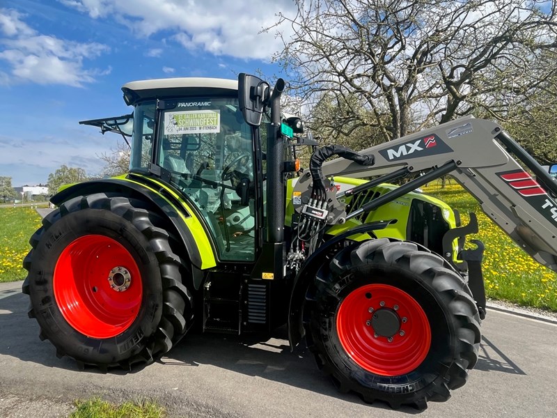 Traktor Claas Arion 420 CIS+ Panoramic & Frontlader MX T410 mit Top ...